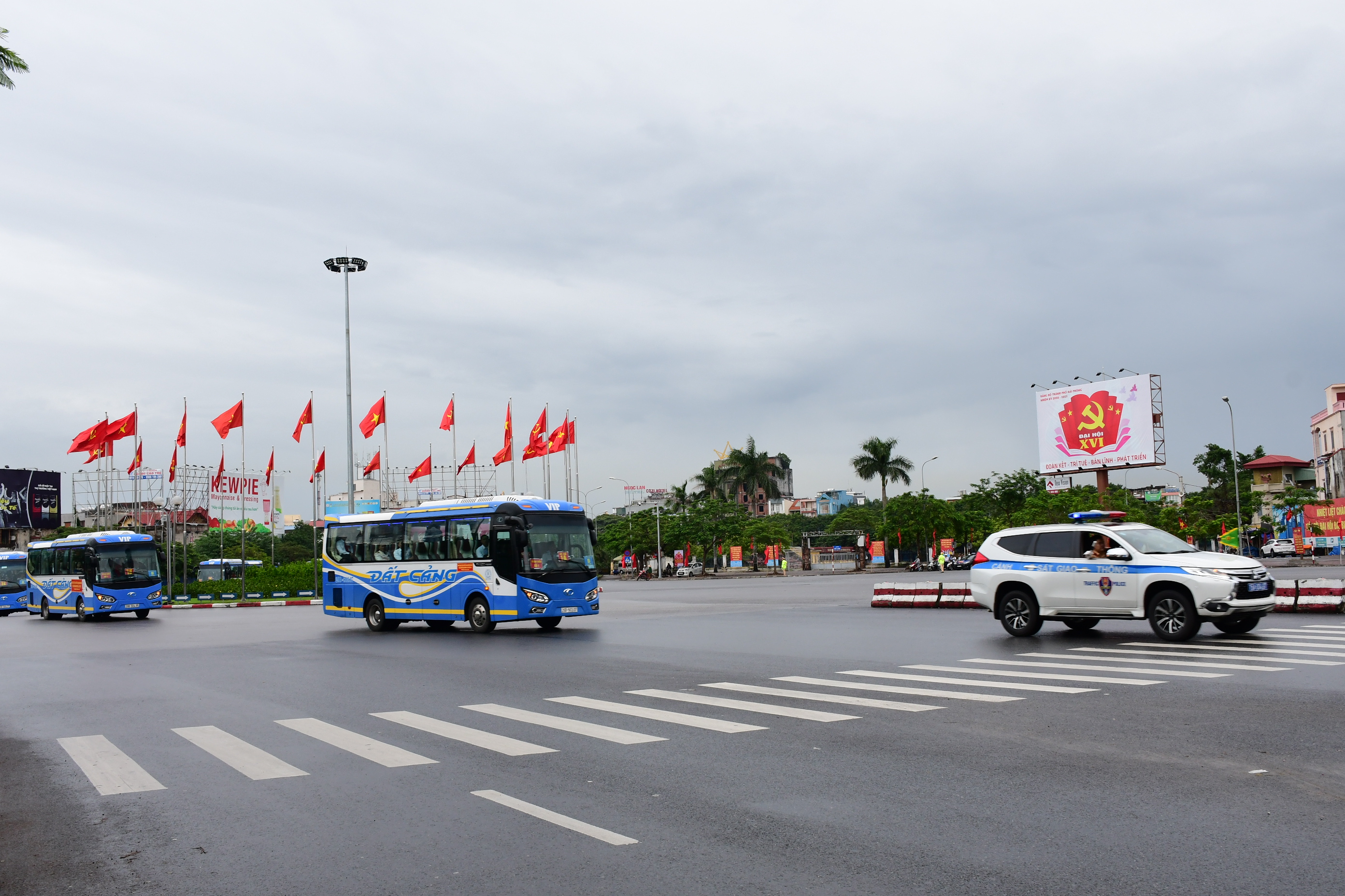 Các lực lượng CATP bảo vệ tuyệt đối an toàn các phiên làm việc Đại hội đại biểu Đảng bộ thành phố lần thứ XVI, nhiệm kỳ 2020 – 2025